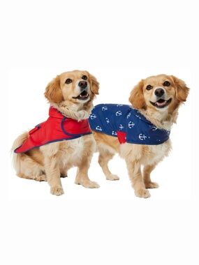 Dog Hooded Raincoat by Frisco Medium